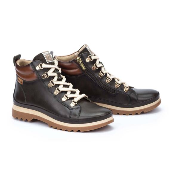 Pikolinos VIGO Women’s Lace-up Ankle Boots Leather Forest Women's 11 New - Picture 1 of 16